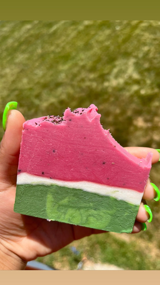 Sweet melon soap bar