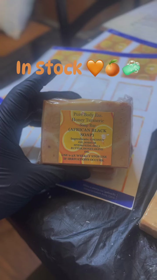 Honey Turmeric Soap Bar